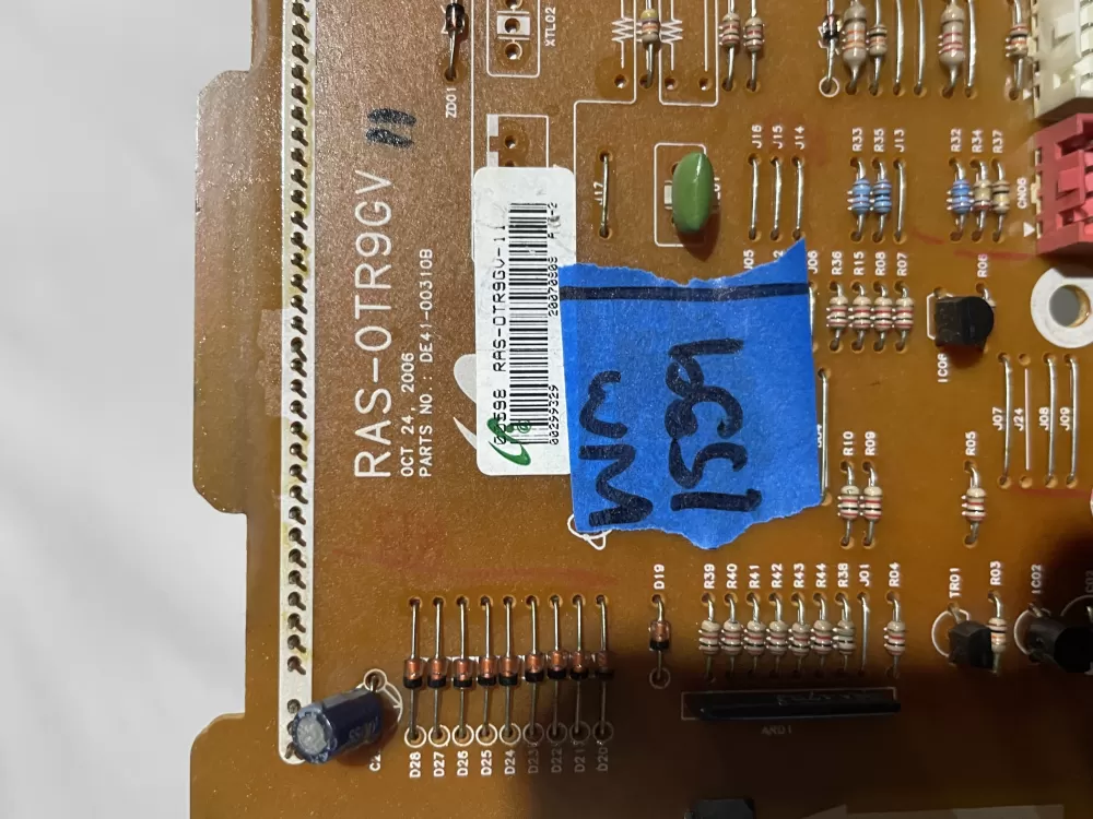 GE Wb27x10874 De41 00310b Microwave Control Board AZ188711 | Wm1539