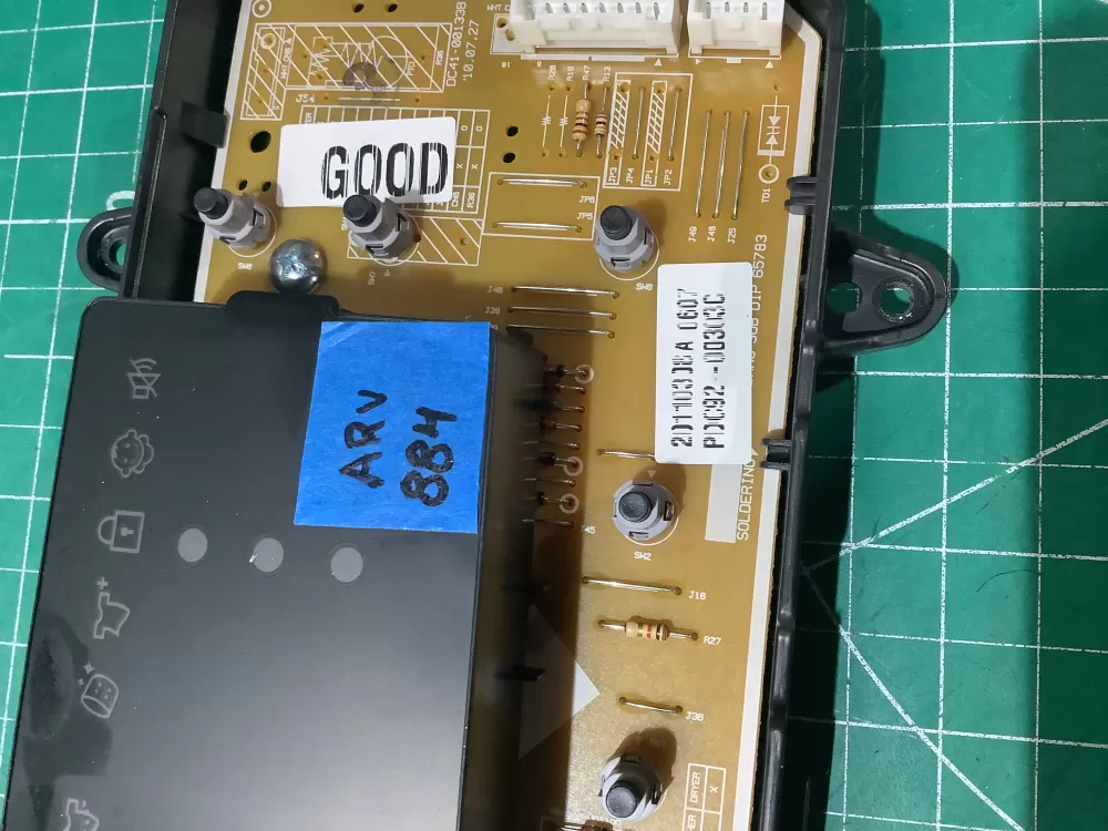 Samsung PDC92 00303C Washer Control Board User Interface AZ194080 | ARV884