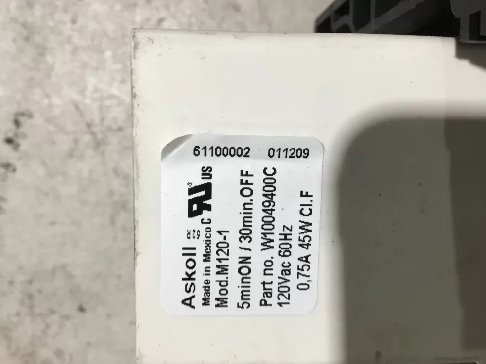 Whirlpool Maytag W10049400D Washer Drain Pump AZ89249 | Sl50