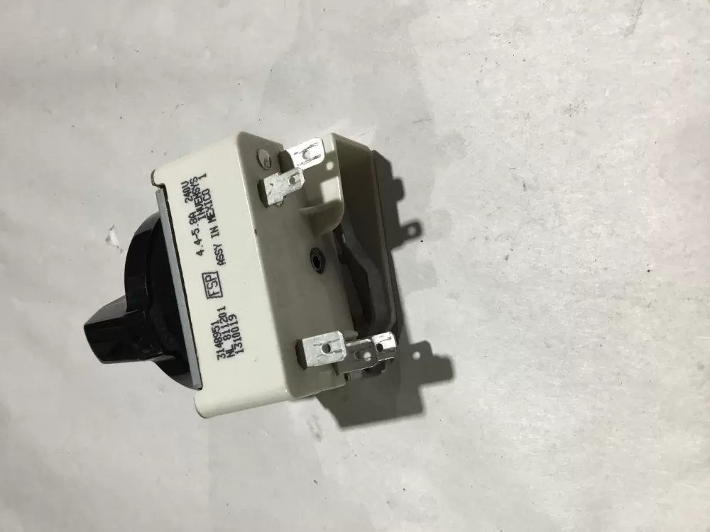 Amana  Estate  Kenmore  Kitchen Aid  Magic Chef  Maytag  Roper  Whirlpool 310179 311847 311856 311857 314144 3148951 3149404 W10295576 WP3149404VP WP3149404 Range Infinite Switch