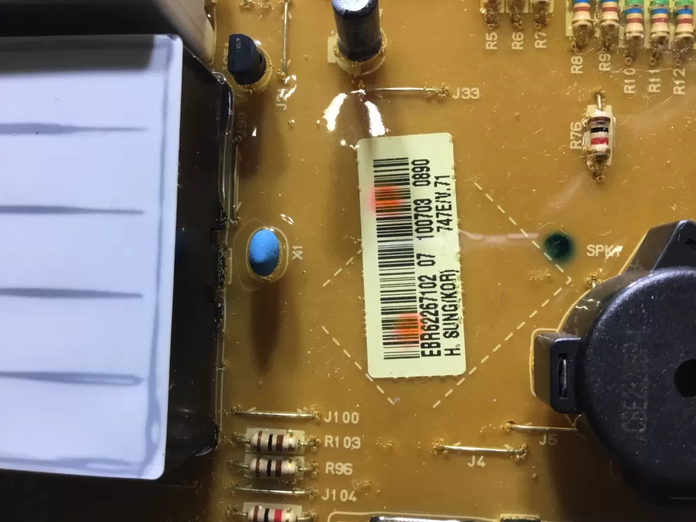LG EBR62267105 EBR62267102 EAX60993601 Washer Control Board AZ47598 | NRV448