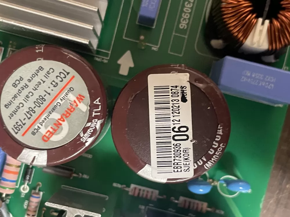 LG Kenmore EBR75234703 EBR73093606 Refrigerator Control Board AZ39844 | Wmv395