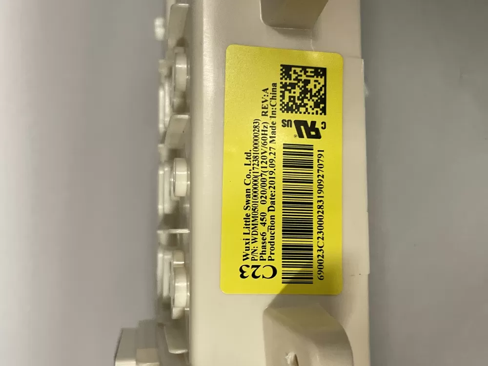 GE WH12X27293 17238100000283 Washer Control Board AZ225581 | Wmv608