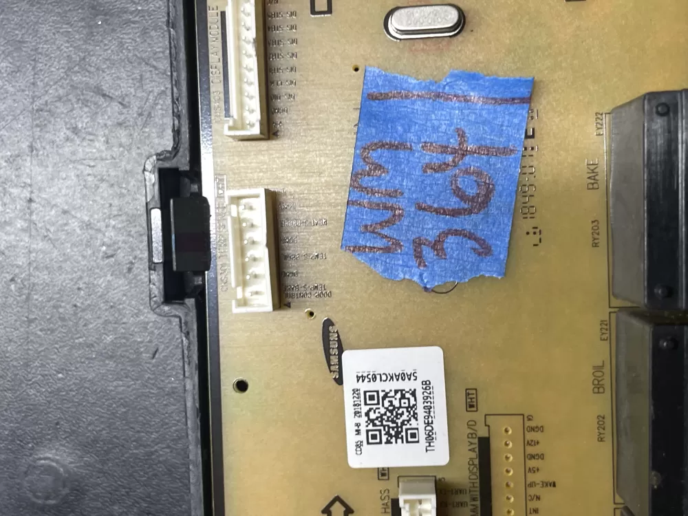 Samsung DE94-03926B Oven Range Control Board AZ37014 | Wm364