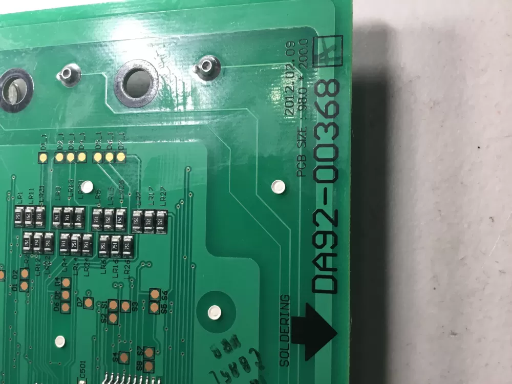 Samsung DA92 00368A Refrigerator Dispenser Board AZ40386 | NR50