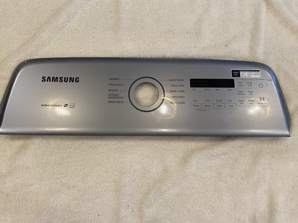 Samsung DC97-21544G  DC97-22947A  AP6975585  PS16735707 Washer Control Board Panel