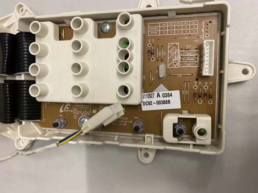 Samsung DC92-00388B DC41-00151A Dryer Control Board AZ224147 | BKV946