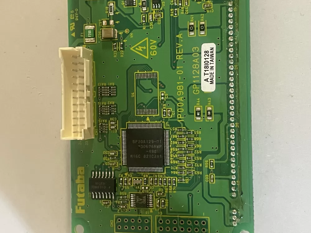 GE Microwave Control Board Vf Display - Gp1128a03 AZ128606 | KM497