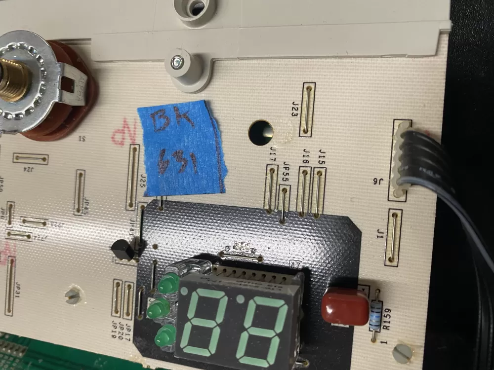 GE 175D5393G001 Dryer Control Board AZ14778 | BK631
