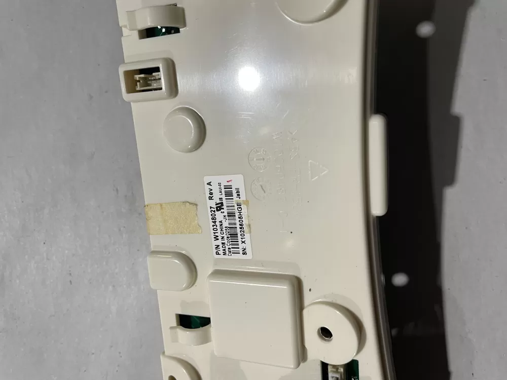 Whirlpool W10352339 Washer Control AZ196439 | KMV682