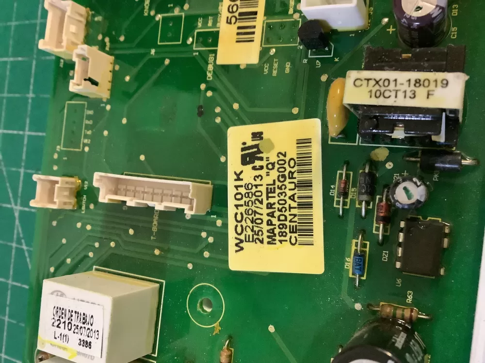 GE 189D5035G002 WH12X20274 Washer Control Board AZ213356 | NR109