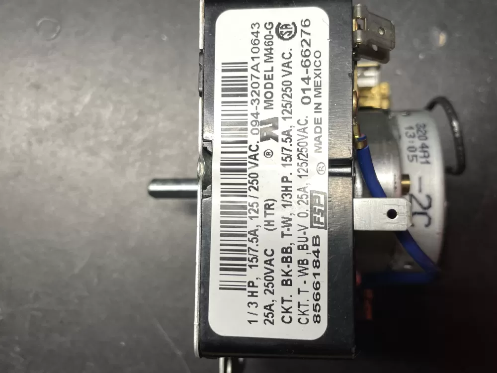 Maytag 8566184B Dryer Timer AZ36671 | Wm391