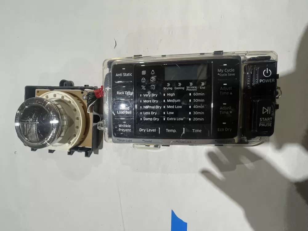 Samsung DC92-01607A Dryer Control Board Interface