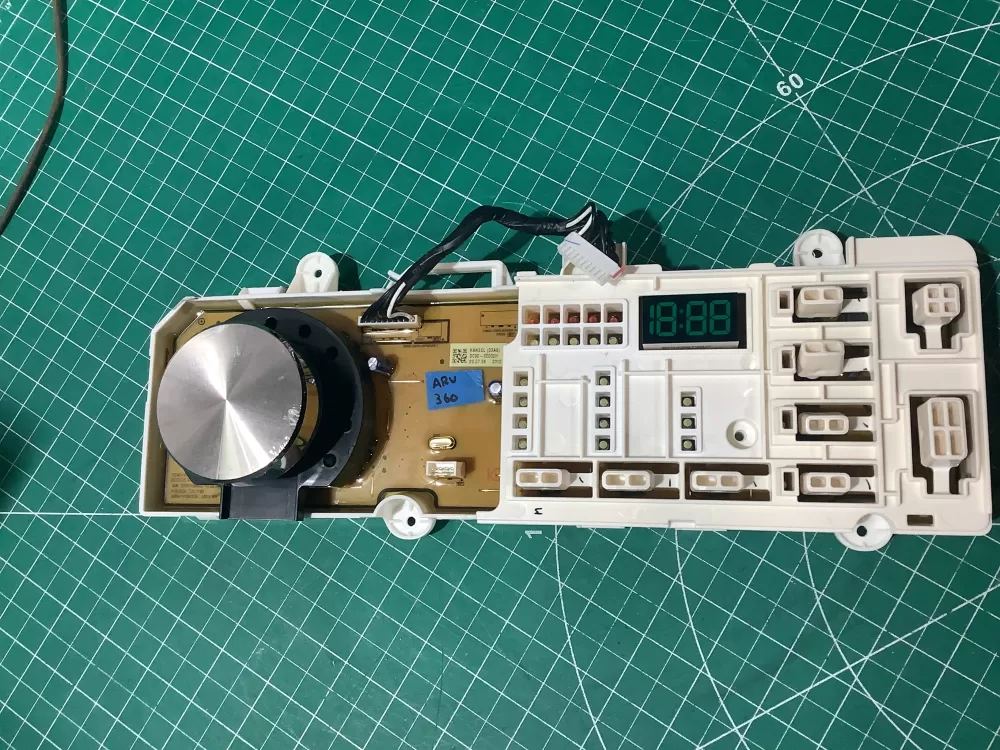 Samsung DC92-02648A Washer User Interface Control Board AZ193643 | ARV360