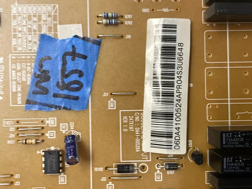 Samsung DA92 00355A DA41 00537A Refrigerator Control Board AZ221642 | Wm1857