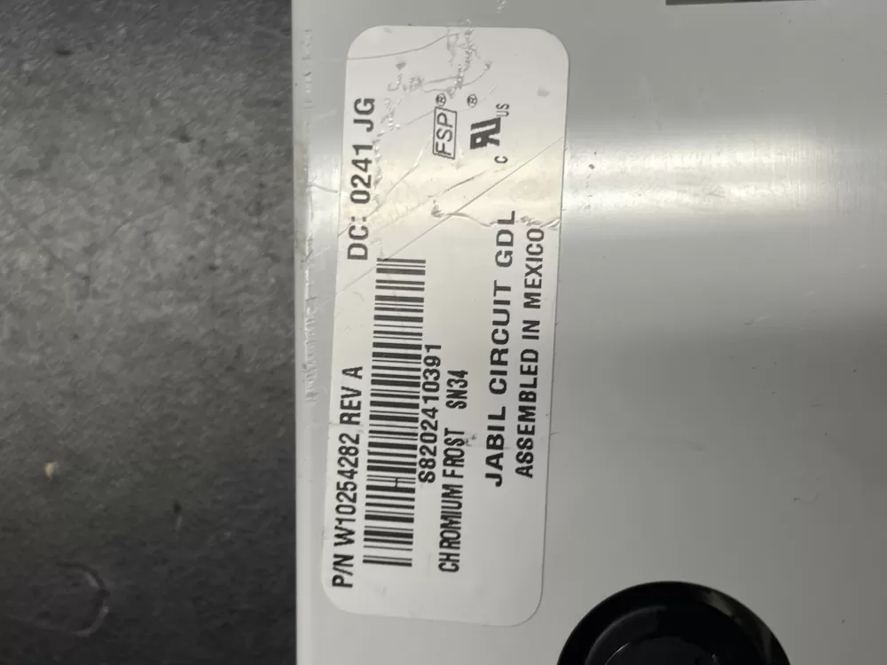 Whirlpool W10254282 Refrigerator Dispenser Control Board AZ37031 | Wm363