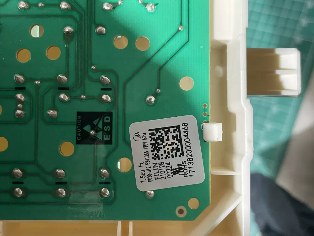 Midea 17138200004468 Dryer Control Board AZ196569 | Wmv255