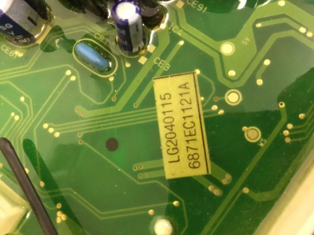 LG 6871EC1121A 6871EC1121D 6870EC9081C Dryer Control Board AZ34856 | NR505