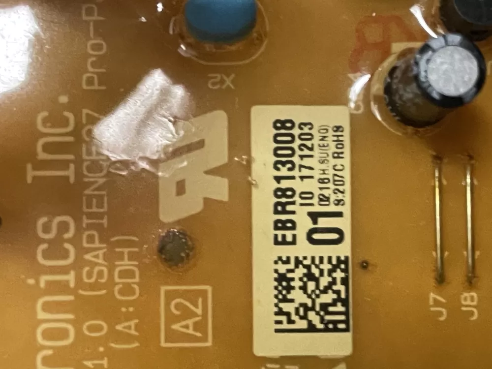 LG AGF76283903 EBR81300801 Ebr80321807 Washer Control Board AZ24270 | WMV289