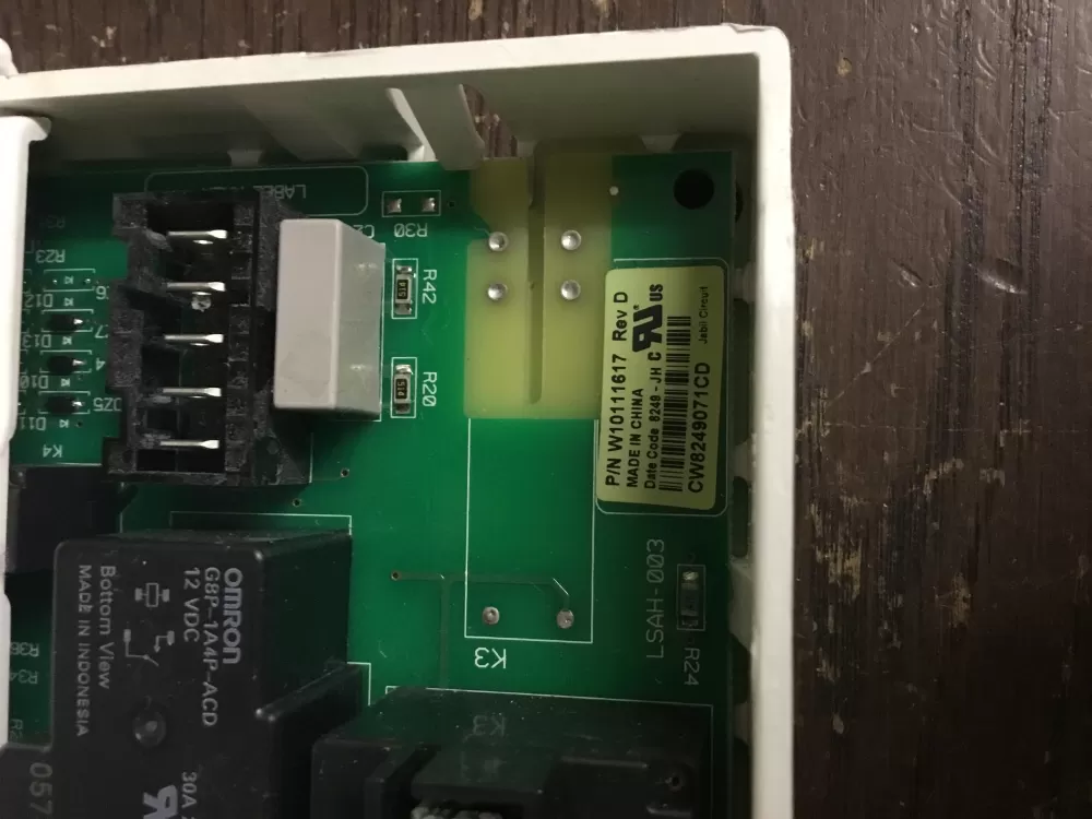 Whirlpool Dryer Control Board WPW10111617 AZ17314 | NR202