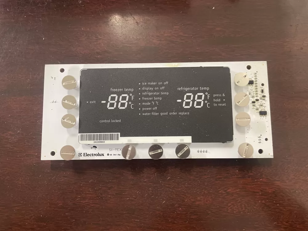 Frigidaire 242209720 Refrigerator control Board