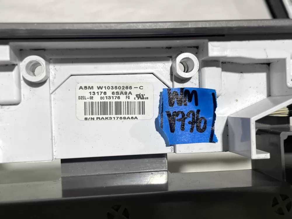 Whirlpool W10350265 W10629158 Dishwasher Control Board AZ150469 | Wmv776