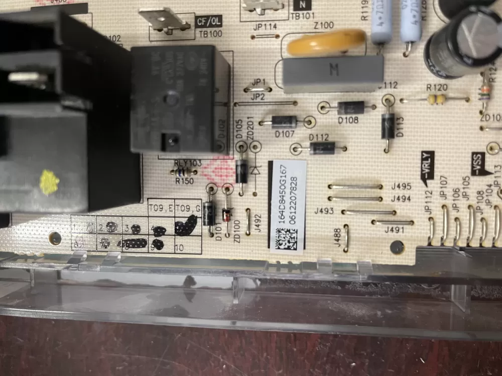 GE 164D8450G167 WB27X29137 Oven Range Control Board AZ38757 | KM309