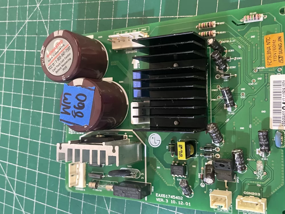 LG Kenmore AP5604149 EBR65640204 Refrigerator Control Board AZ200862 | Wm860