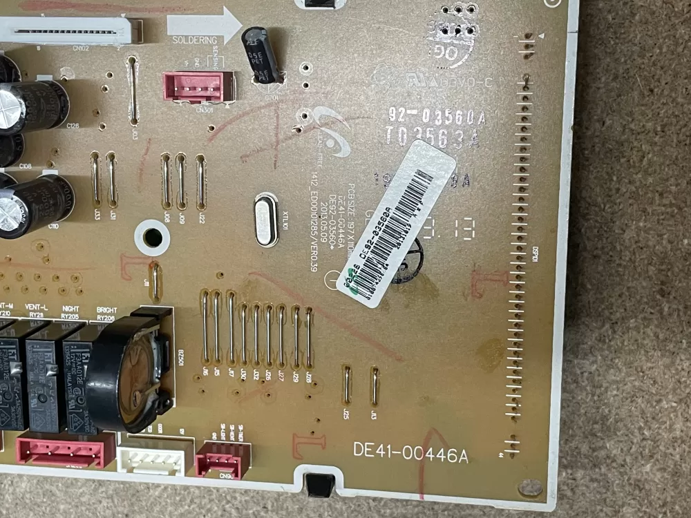 Samsung DE92-03560A Microwave Control Board AZ23569 | KM1321