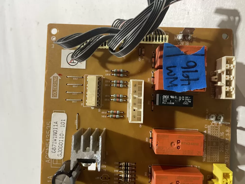 LG 6871W1N011B Range Oven Control Board AZ175780 | Wm496