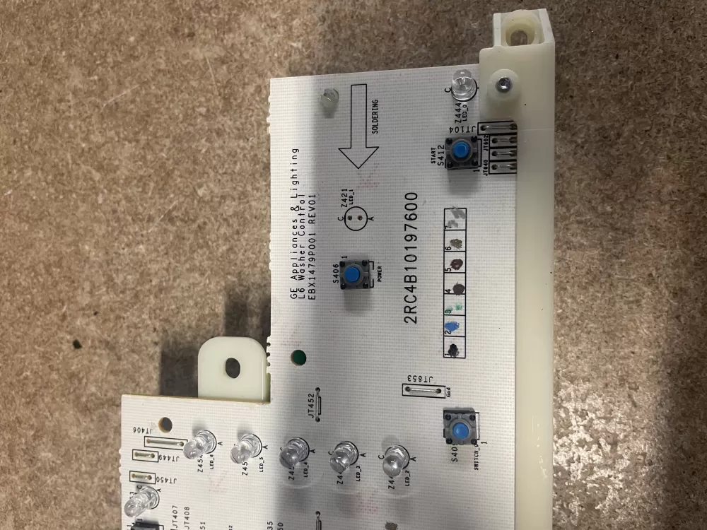 GE 175D6854G020 Washer Control Board AZ20984 | KMV259
