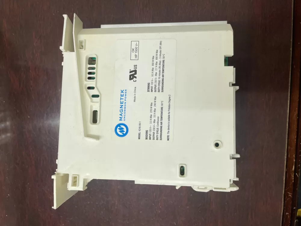 Frigidaire  Kenmore  Electrolux AP6025819 134409905 S134409904 S134409905 5304504863 PS11758142 Washer Motor Control Board