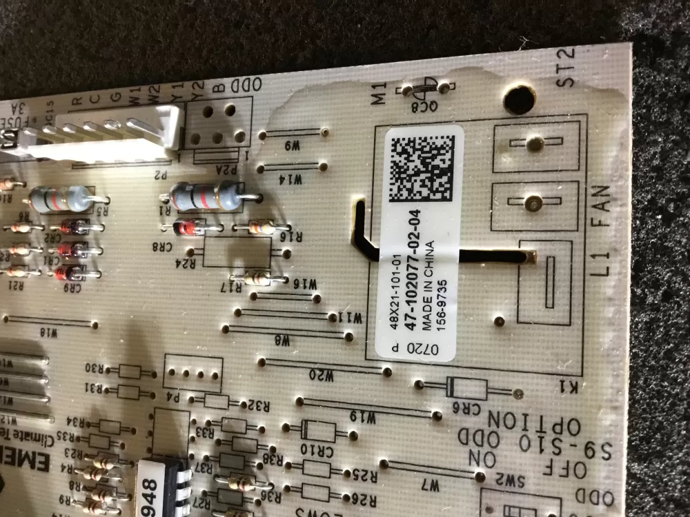 Rheem Air Handler Control Board 47-102077-02-04 156-9735 AZ109993 | NR509