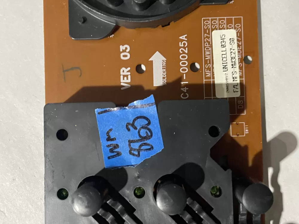 Samsung MFS-MDE27-S0 AP4244222 Dryer Control Board AZ192510 | Wmv863