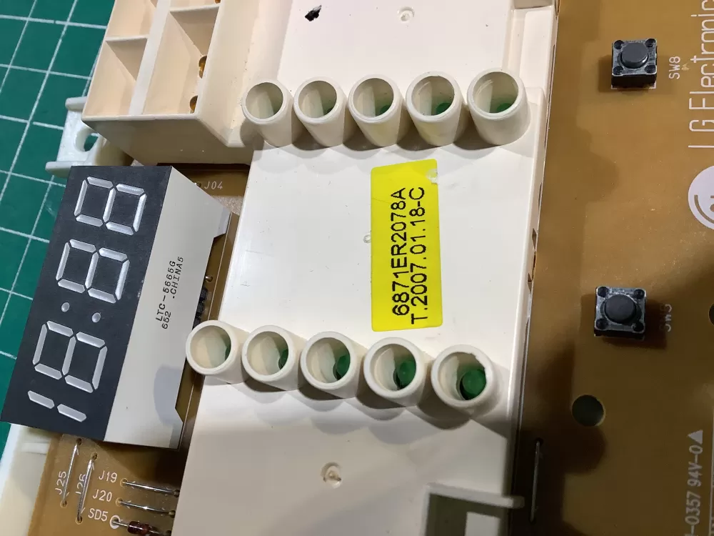 LG 6870EC9259A 6871ER2078A Washer Control Board AZ150705 | NRV777