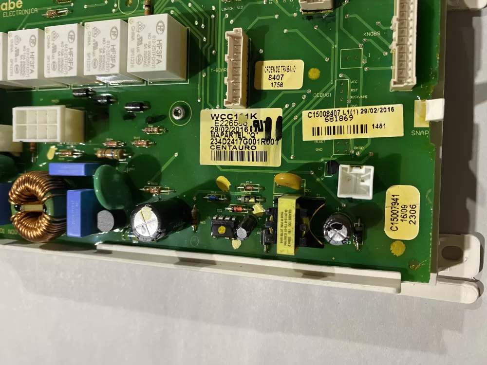 GE Hotpoint WCC101K Washer Control Board AZ189206 | BK498