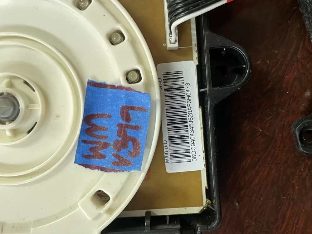 Samsung DC94-04345J Washer Control Board AZ40731 | Wmv399