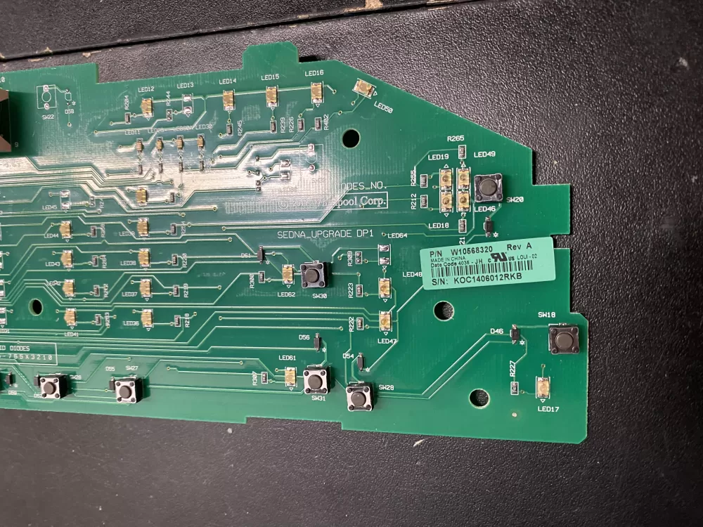 Whirlpool W10568320 Dryer Control Board AZ23708 | BK775