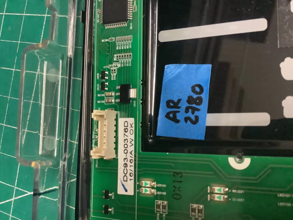 Samsung DC92-01607J DC94-06643A Dryer UI Control Board AZ199589 | AR2780