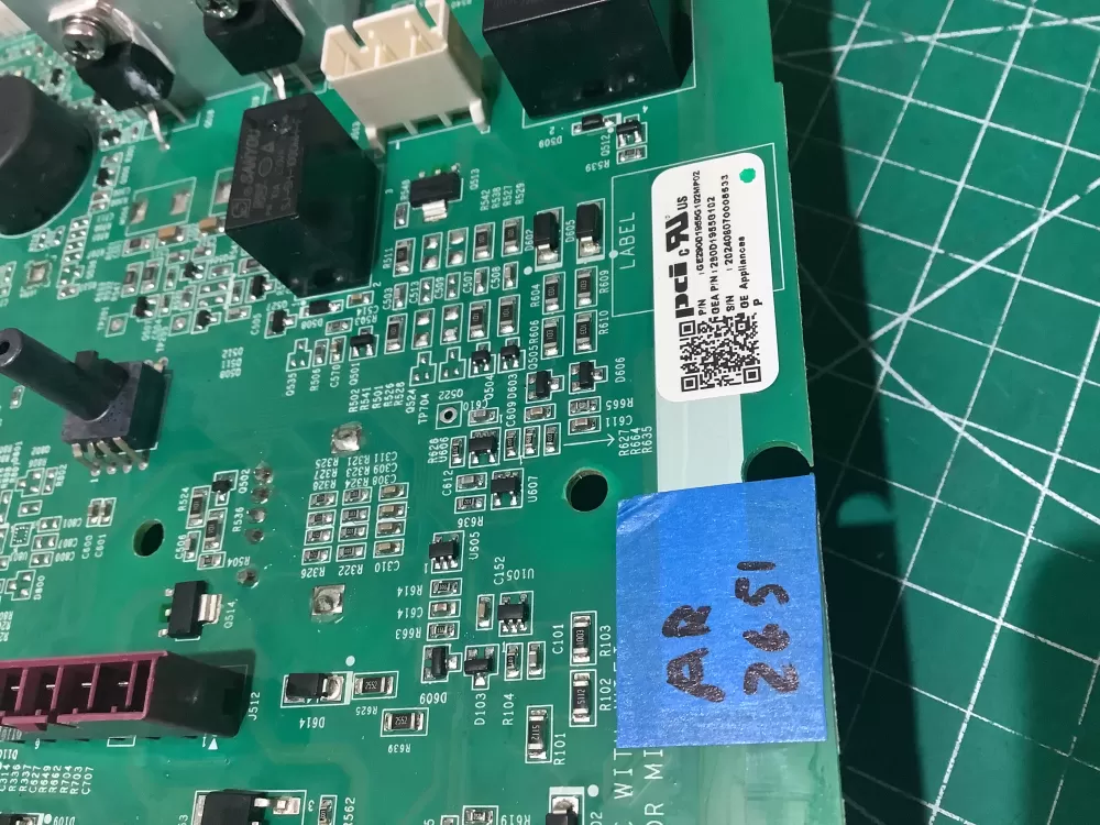 GE Hotpoint 290D1955G102 WH22X35239 Washer Control Board AZ193931 | AR2651