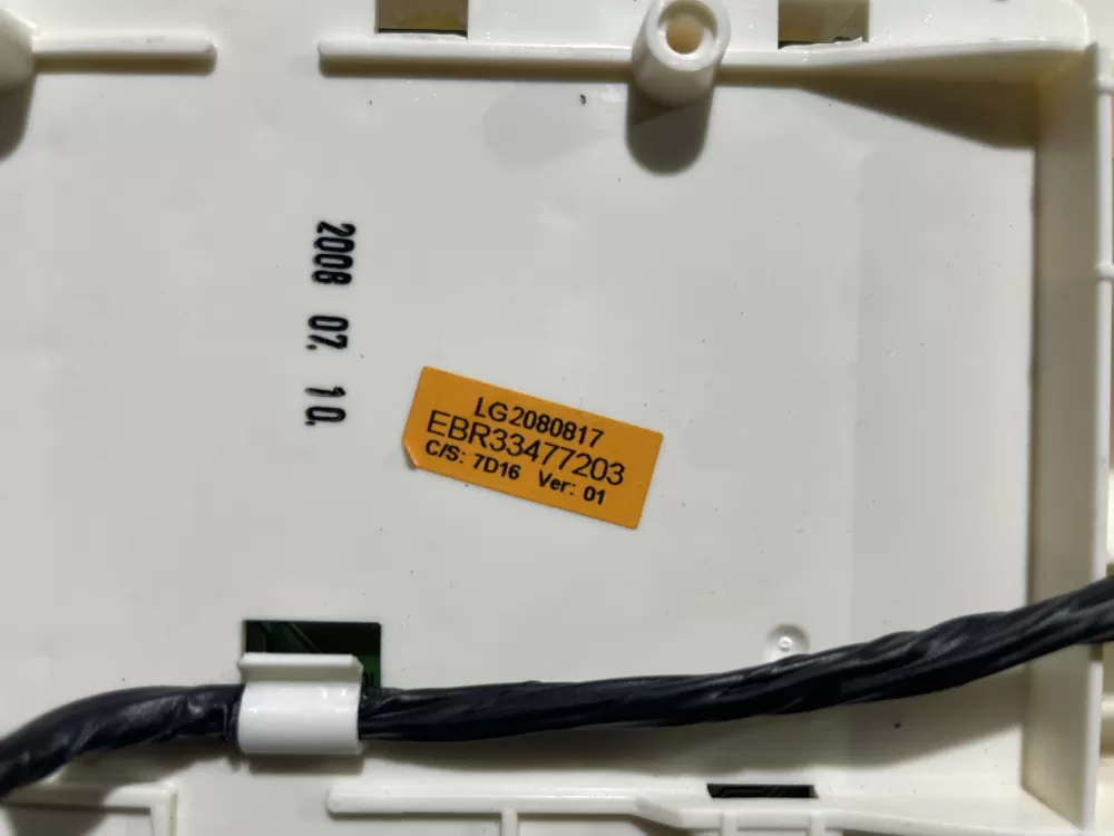 LG EAX32221201 EBR33477203 Dryer Control Board AZ140704 | Wmv543