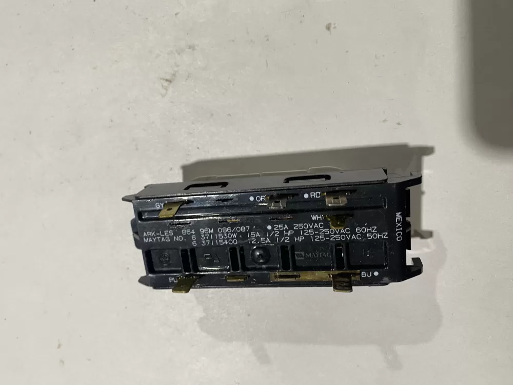 Maytag 6 3711530W 4 Dryer Switch Button AZ112536 | BK475