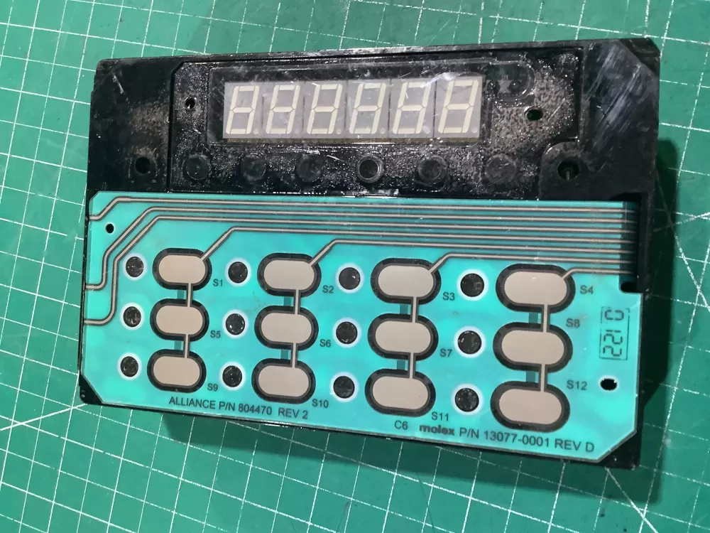 Speed Queen 806267P  AP6333325  804471P  804470  9410124  381119a7 Washer UI Control Board