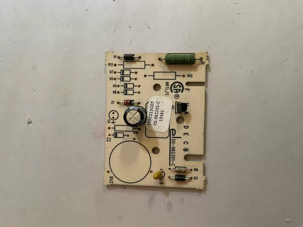 GE 559C213G05 50-982301-D 50-982301-E 559C213G04 50-982301-A WE04X10103 Dryer Control Board