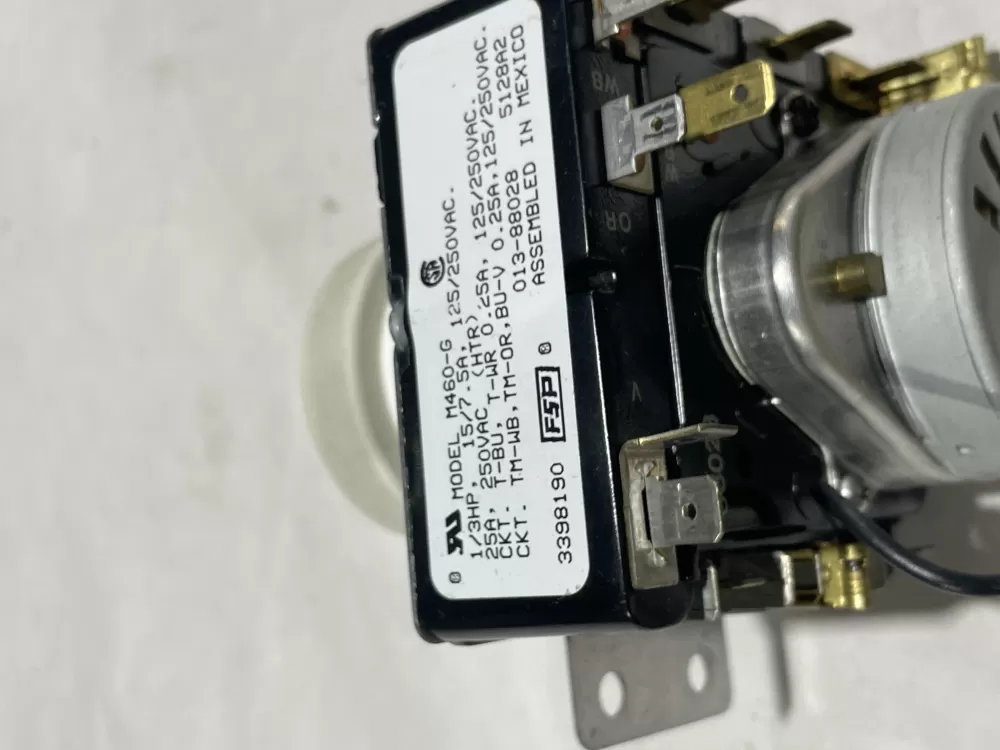 Kenmore 3391658 3398190 3398190R WP3398190 Dryer Timer AZ149307 | Wm743