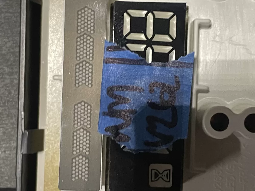 Samsung DC92-00384B AP4579263 Dryer UI Control Board AZ28822 | WMV262