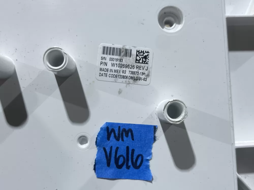 Whirlpool W10269626 WPW10269626 Dryer Control Board AZ75536 | Wmv616