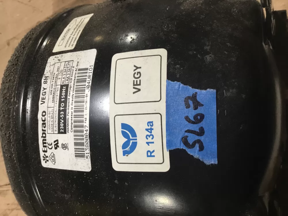 Embraco 513800047 Refrigerator Compressor AZ97409 | Sl67