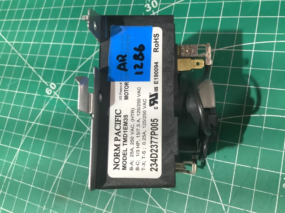 Hotpoint General Electric WE04X25280 Dryer Timer AZ190472 | AR1286