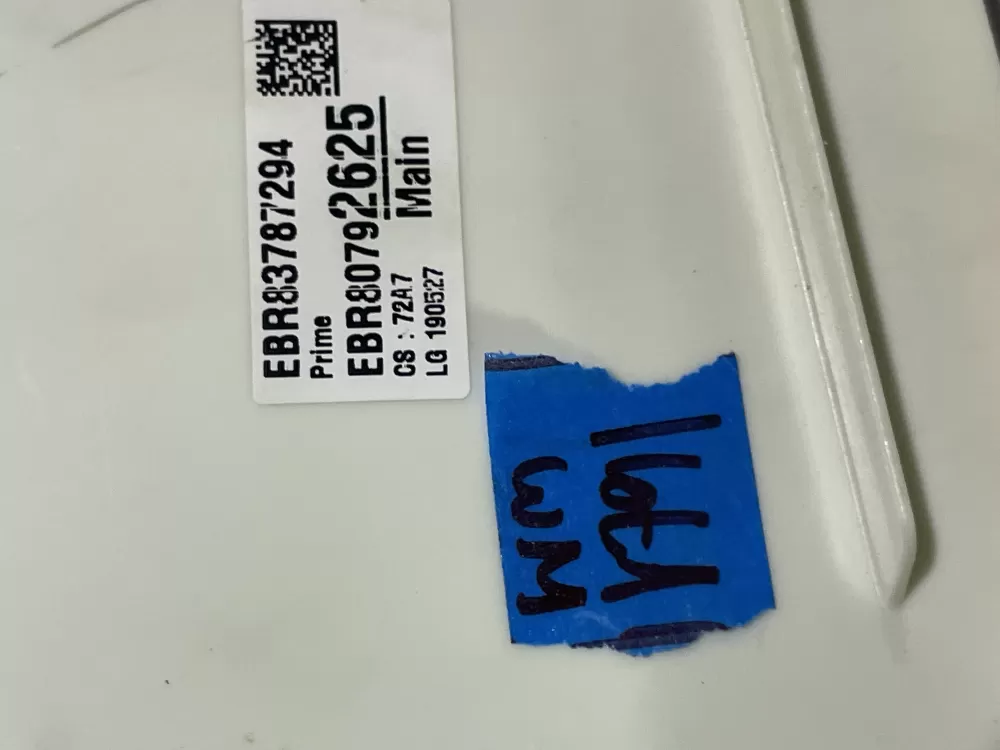 LG ebr80792625 Washer Control Board Main Pcb Assembly AZ152581 | Wmv791